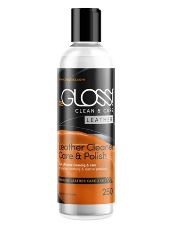 BeGloss! Læder ren & pleje pudse olie 250ml