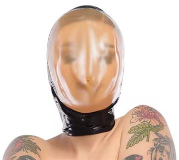 LateX Fetish Vakuum maske