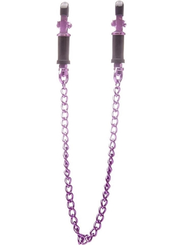 OUCH! Tønde brystvorte klemmer i lilla