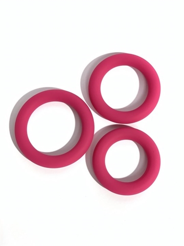 WOLT W-502  Hard Cock Power Ring`s Silicone Rose