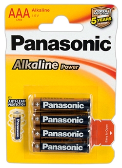 2 Stk. Panasonic Alkaline C Batterier